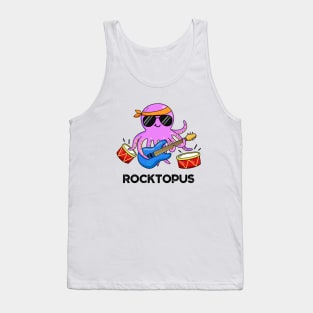 Rocktopus Cute Octopus Pun Tank Top